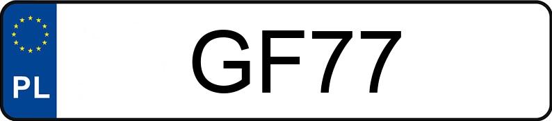 Numer rejestracyjny GF 77 posiada BMW 525i MR`07 E4 E60 525i MR`07 E4 E60 - GF77