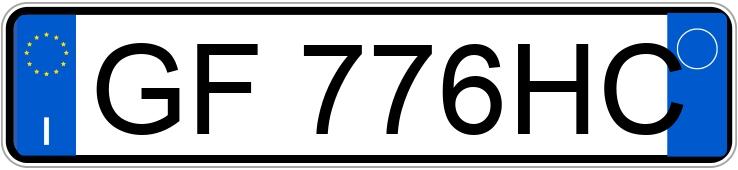 Numer rejestracyjny GF776HC posiada Bmw X1