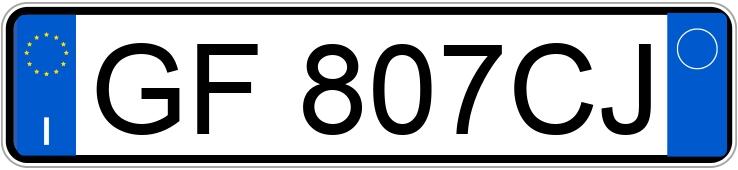 Numer rejestracyjny GF807CJ posiada MERCEDES GLA