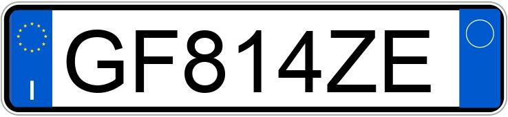 Numer rejestracyjny GF814ZE posiada CITROEN C3 3a serie