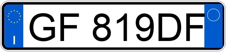 Numer rejestracyjny GF819DF posiada BMW Serie 2 G.C.