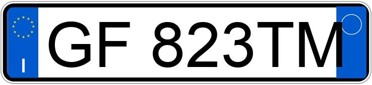 Numer rejestracyjny GF823TM posiada SUZUKI Ignis