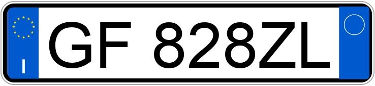 Numer rejestracyjny GF828ZL posiada AUDI Q3 2a serie