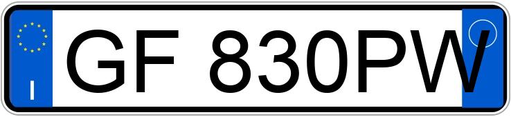 Numer rejestracyjny GF830PW posiada FORD EcoSport