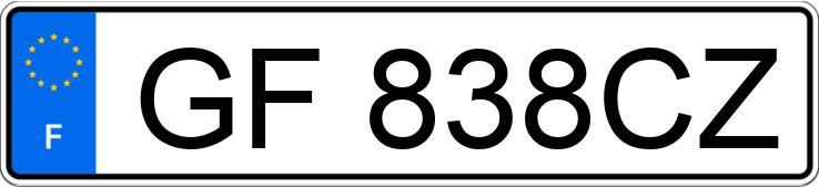 Numer rejestracyjny GF838CZ posiada DACIA SANDERO Numer rejestracyjny GF838CZ posiada DACIA SANDERO