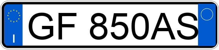 Numer rejestracyjny GF850AS posiada PORSCHE Macan