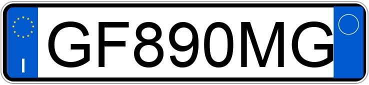 Numer rejestracyjny GF890MG posiada FORD Puma