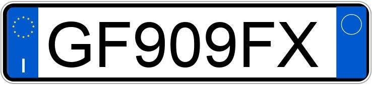 Numer rejestracyjny GF909FX posiada KIA Picanto 3as.