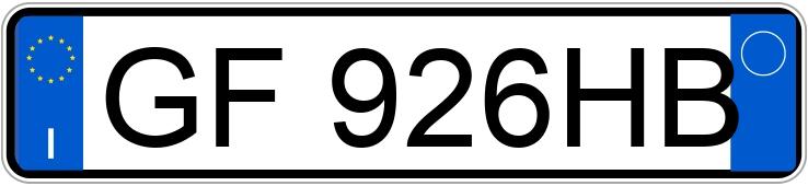 Numer rejestracyjny GF926HB posiada MERCEDES Classe A