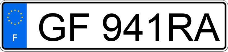 Numer rejestracyjny GF941RA posiada KIA NIRO Numer rejestracyjny GF941RA posiada KIA NIRO