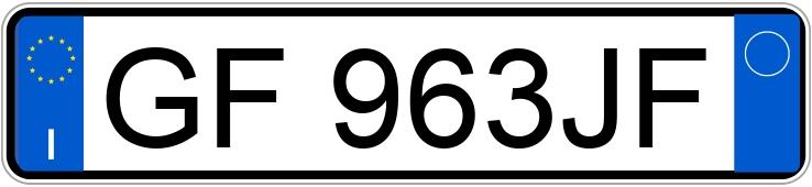 Numer rejestracyjny GF963JF posiada AUDI Q5 2a serie