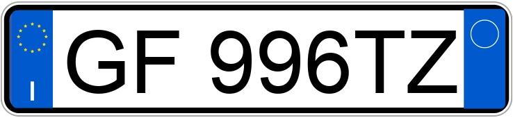 Numer rejestracyjny GF996TZ posiada ALFA ROMEO Giulia Numer rejestracyjny GF996TZ posiada ALFA ROMEO Giulia