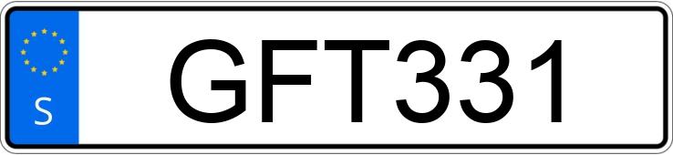 Numer rejestracyjny GFT331 posiada Honda CB 125 K3