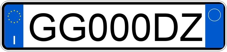 Numer rejestracyjny GG000DZ posiada AUDI TT 3a serie