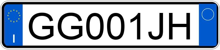 Numer rejestracyjny GG001JH posiada PEUGEOT 3008 2a serie Numer rejestracyjny GG001JH posiada PEUGEOT 3008 2a serie