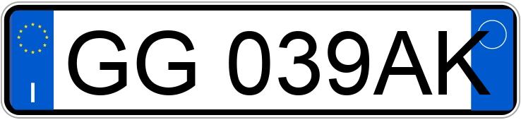 Numer rejestracyjny GG039AK posiada ALFA ROMEO Stelvio