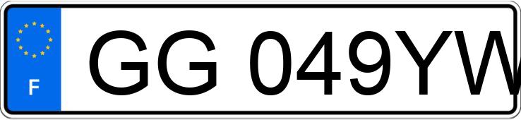 Numer rejestracyjny GG049YW posiada CITROEN C3 III Numer rejestracyjny GG049YW posiada CITROEN C3 III