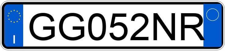 Numer rejestracyjny GG052NR posiada FIAT Panda 2a serie