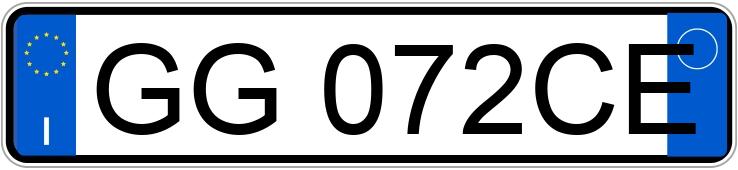 Numer rejestracyjny GG072CE posiada AUDI Q3 2a serie