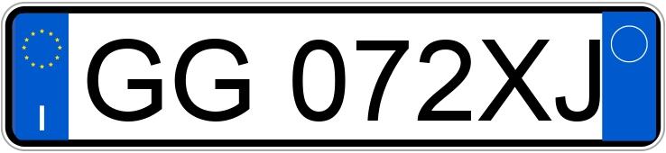 Numer rejestracyjny GG072XJ posiada CITROEN C4 3a serie