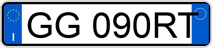 Numer rejestracyjny GG090RT posiada AUDI Q3 2a serie