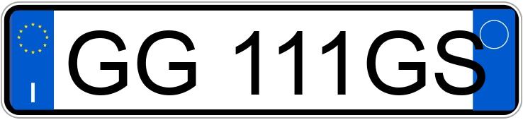 Numer rejestracyjny GG111GS posiada AUDI A1-S1 Numer rejestracyjny GG111GS posiada AUDI A1-S1