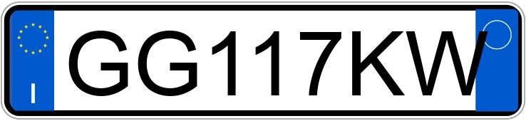 Numer rejestracyjny GG117KW posiada FORD Puma Numer rejestracyjny GG117KW posiada FORD Puma