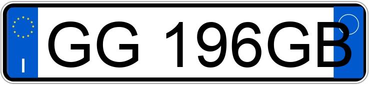 Numer rejestracyjny GG196GB posiada AUDI A4 5a serie