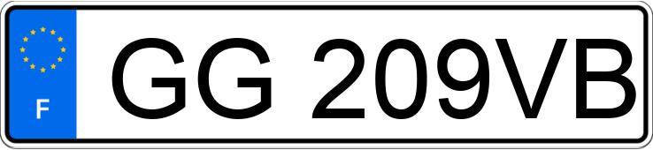 Numer rejestracyjny GG209VB posiada PEUGEOT 3008