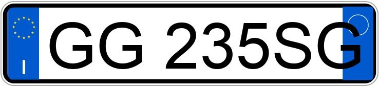 Numer rejestracyjny GG235SG posiada KIA XCeed