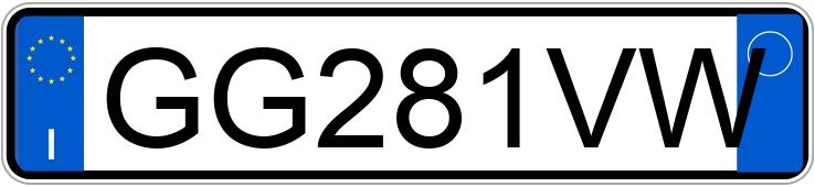 Numer rejestracyjny GG281VW posiada ALFA ROMEO Giulia Numer rejestracyjny GG281VW posiada ALFA ROMEO Giulia