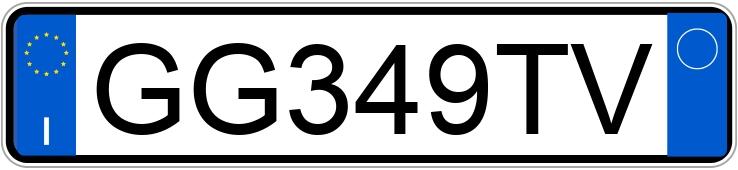 Numer rejestracyjny GG349TV posiada AUDI A4 5a serie