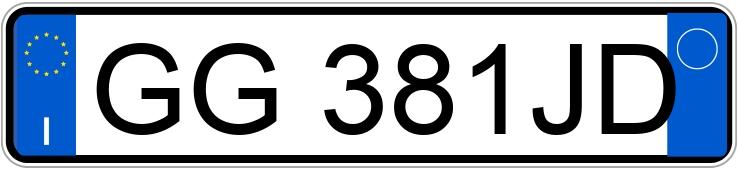 Numer rejestracyjny GG381JD posiada VOLKSWAGEN Golf 7a serie