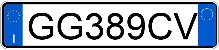 Numer rejestracyjny GG389CV posiada PEUGEOT 3008 2a serie Numer rejestracyjny GG389CV posiada PEUGEOT 3008 2a serie