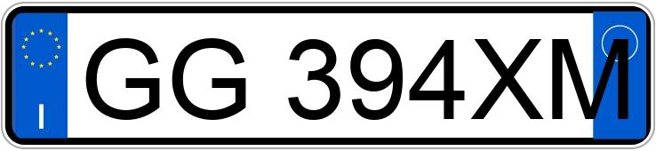 Numer rejestracyjny GG394XM posiada BMW Serie 3 Numer rejestracyjny GG394XM posiada BMW Serie 3