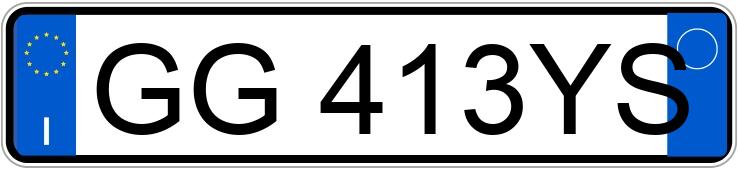 Numer rejestracyjny GG413YS posiada KIA Sportage 4a serie Numer rejestracyjny GG413YS posiada KIA Sportage 4a serie