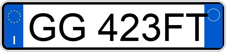 Numer rejestracyjny GG423FT posiada HONDA HR-V 2a serie