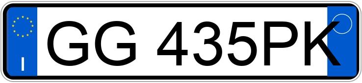 Numer rejestracyjny GG435PK posiada FORD Puma