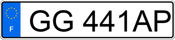 Numer rejestracyjny GG441AP posiada CITROEN C3 III