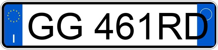 Numer rejestracyjny GG461RD posiada FIAT Panda Cross