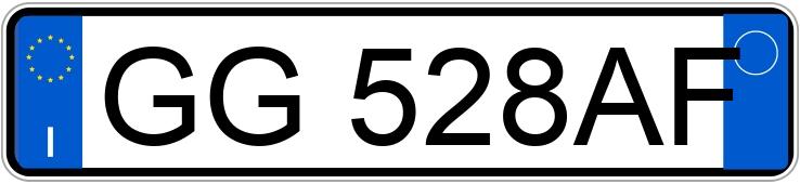 Numer rejestracyjny GG528AF posiada FORD Puma