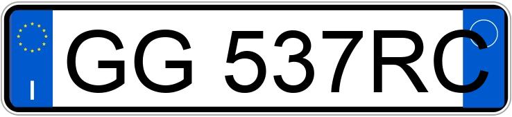 Numer rejestracyjny GG537RC posiada SEAT Leon 4a serie