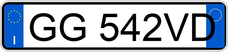 Numer rejestracyjny GG542VD posiada NISSAN Juke 2a serie