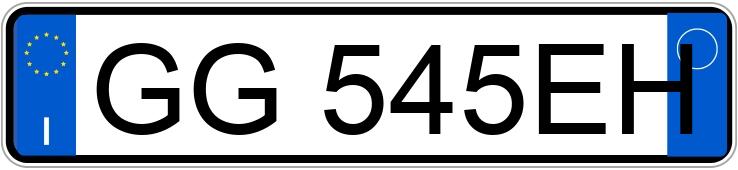 Numer rejestracyjny GG545EH posiada KIA XCeed