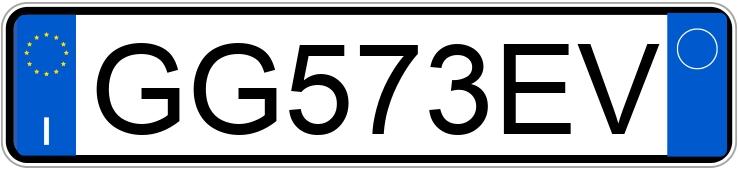 Numer rejestracyjny GG573EV posiada CITROEN C3 3a serie