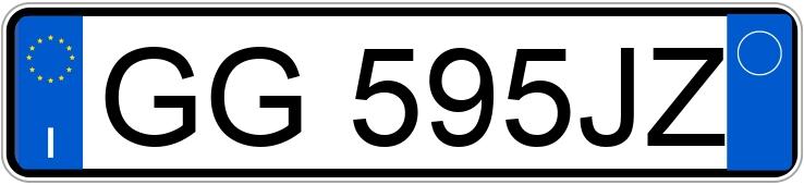Numer rejestracyjny GG595JZ posiada MERCEDES GLB