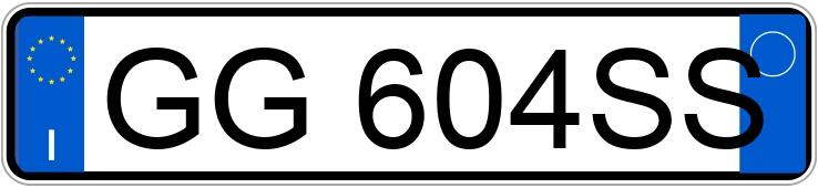 Numer rejestracyjny GG604SS posiada FIAT Panda Cross