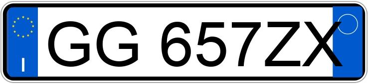 Numer rejestracyjny GG657ZX posiada FIAT Panda 3a serie Numer rejestracyjny GG657ZX posiada FIAT Panda 3a serie