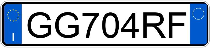 Numer rejestracyjny GG704RF posiada FORD Fiesta 7a serie