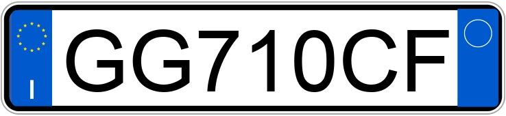 Numer rejestracyjny GG710CF posiada CITROEN C4 3a serie Numer rejestracyjny GG710CF posiada CITROEN C4 3a serie